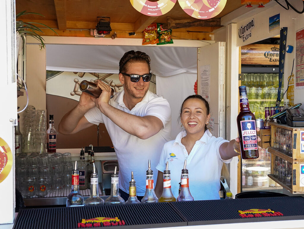 Beachbar Bregenz Barkeeper